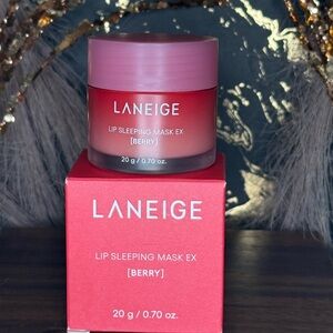 LANEIGE Lip Sleeping Mask EX - Berry Red & Pink Packaging